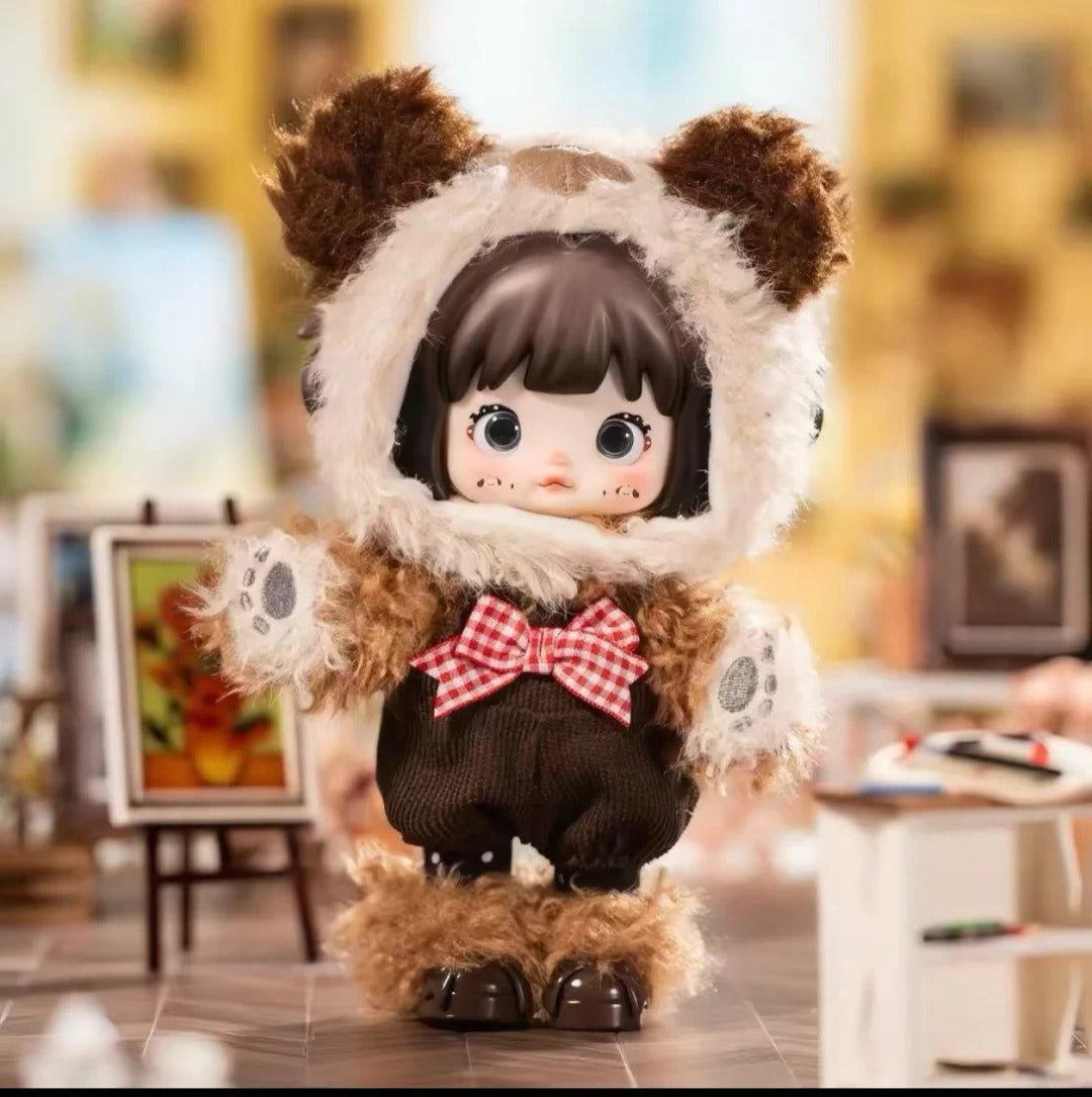 Nommi Forest Kingdom Series Blind Box - 5-Way Articulated Posable Plushie, Healing-Style Mystery Stuffed Toy