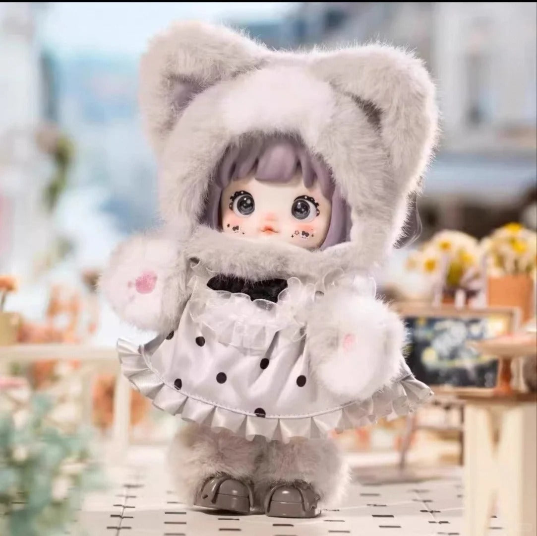 Nommi Forest Kingdom Series Blind Box - 5-Way Articulated Posable Plushie, Healing-Style Mystery Stuffed Toy