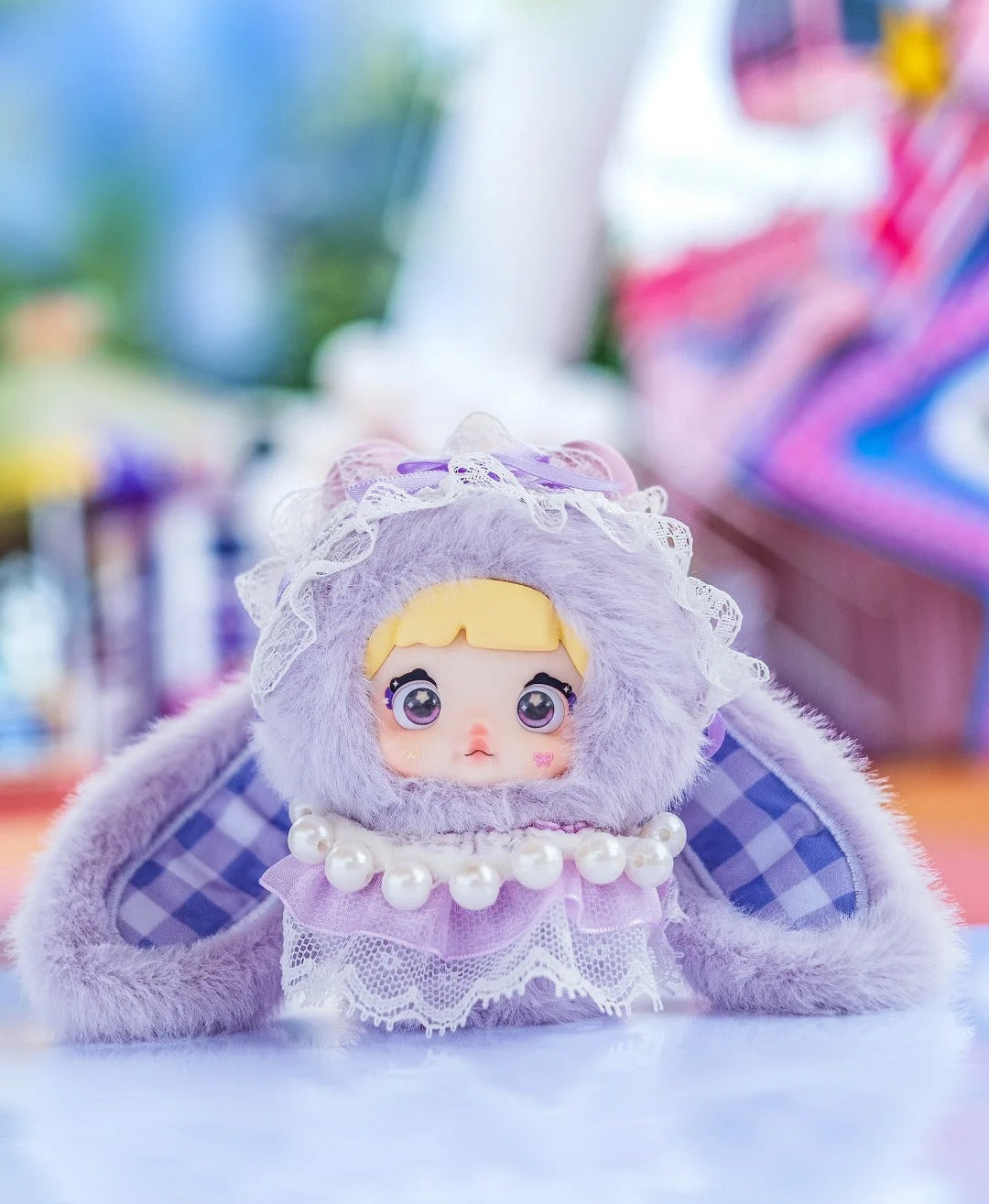 Nommi Sweetheart Series Blind Box - Kawaii Summer Heart Plush Mystery Box & Aesthetic "Mibao" Collectible Toy