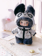 Nommi "Weather Forecast" 2-in-1 Plush Figure - Slim Edition 26cm Art Toy with Keychain Hook for Outdoor Photography