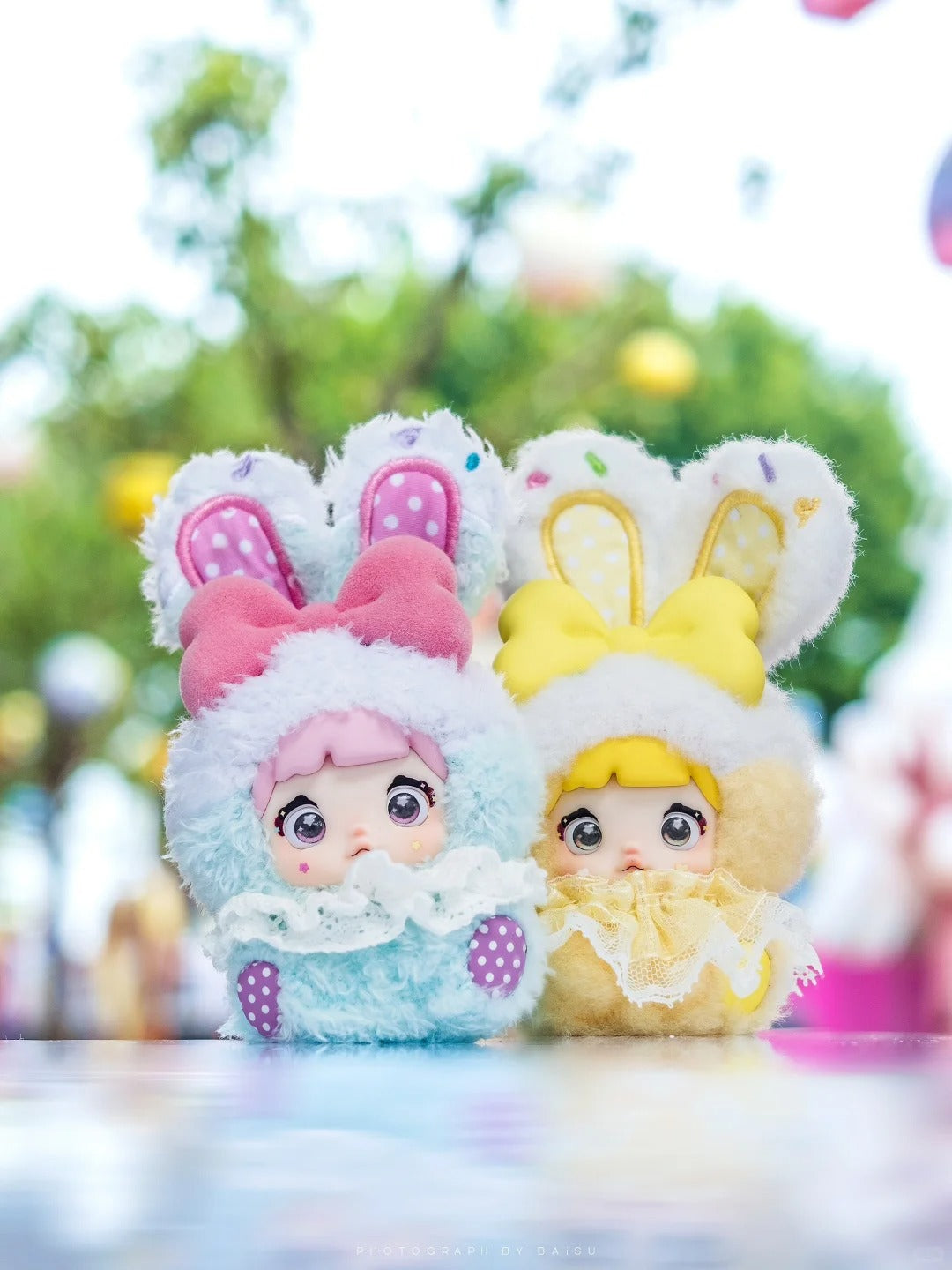 Nommi Sweetheart Series Blind Box - Kawaii Summer Heart Plush Mystery Box & Aesthetic "Mibao" Collectible Toy