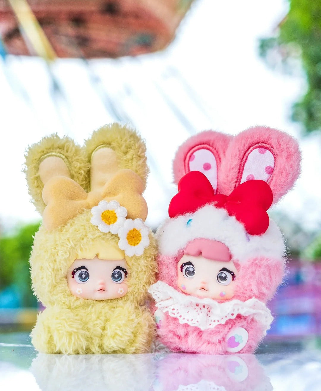 Nommi Sweetheart Series Blind Box - Kawaii Summer Heart Plush Mystery Box & Aesthetic "Mibao" Collectible Toy