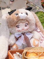 Nommi Bunny Mushroom Hat Series - Kawaii Spring Rabbit Plush Blind Box & Aesthetic Giant Mushroom Mystery Toy