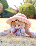 Nommi 400% Large Mushroom Hat Blind Box - Giant Magic Forest Series Mystery Plush with 3-Way Movable Eyes