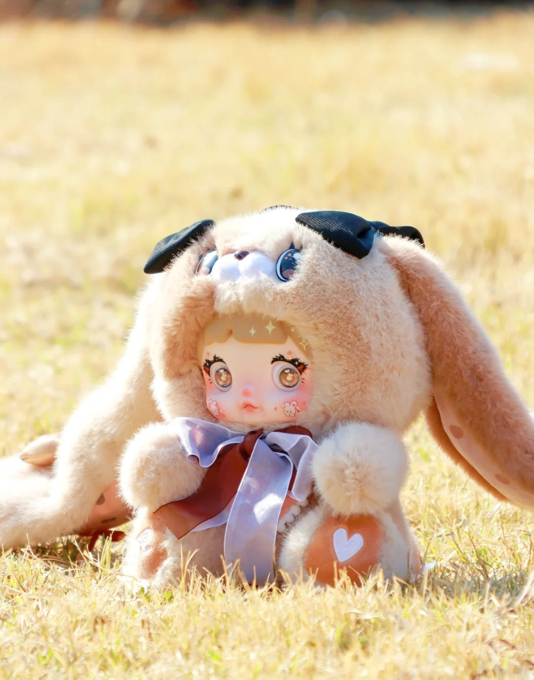 Nommi 400% Large Mushroom Hat Blind Box - Giant Magic Forest Series Mystery Plush with 3-Way Movable Eyes