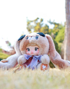 Nommi 400% Large Mushroom Hat Blind Box - Giant Magic Forest Series Mystery Plush with 3-Way Movable Eyes