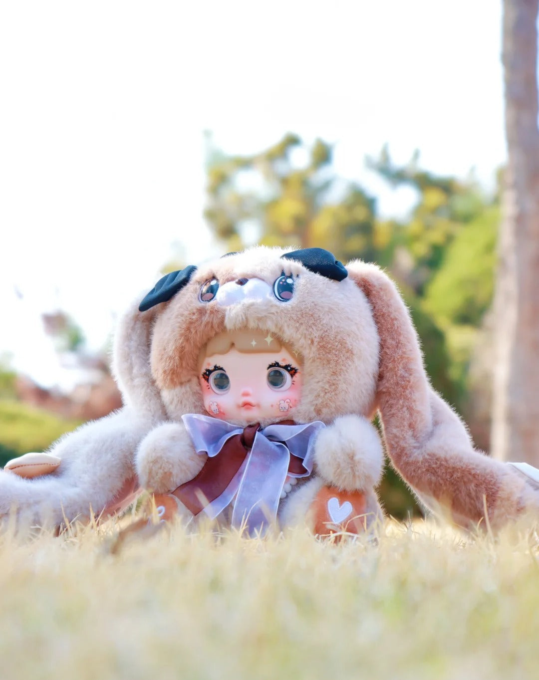 Nommi 400% Large Mushroom Hat Blind Box - Giant Magic Forest Series Mystery Plush with 3-Way Movable Eyes