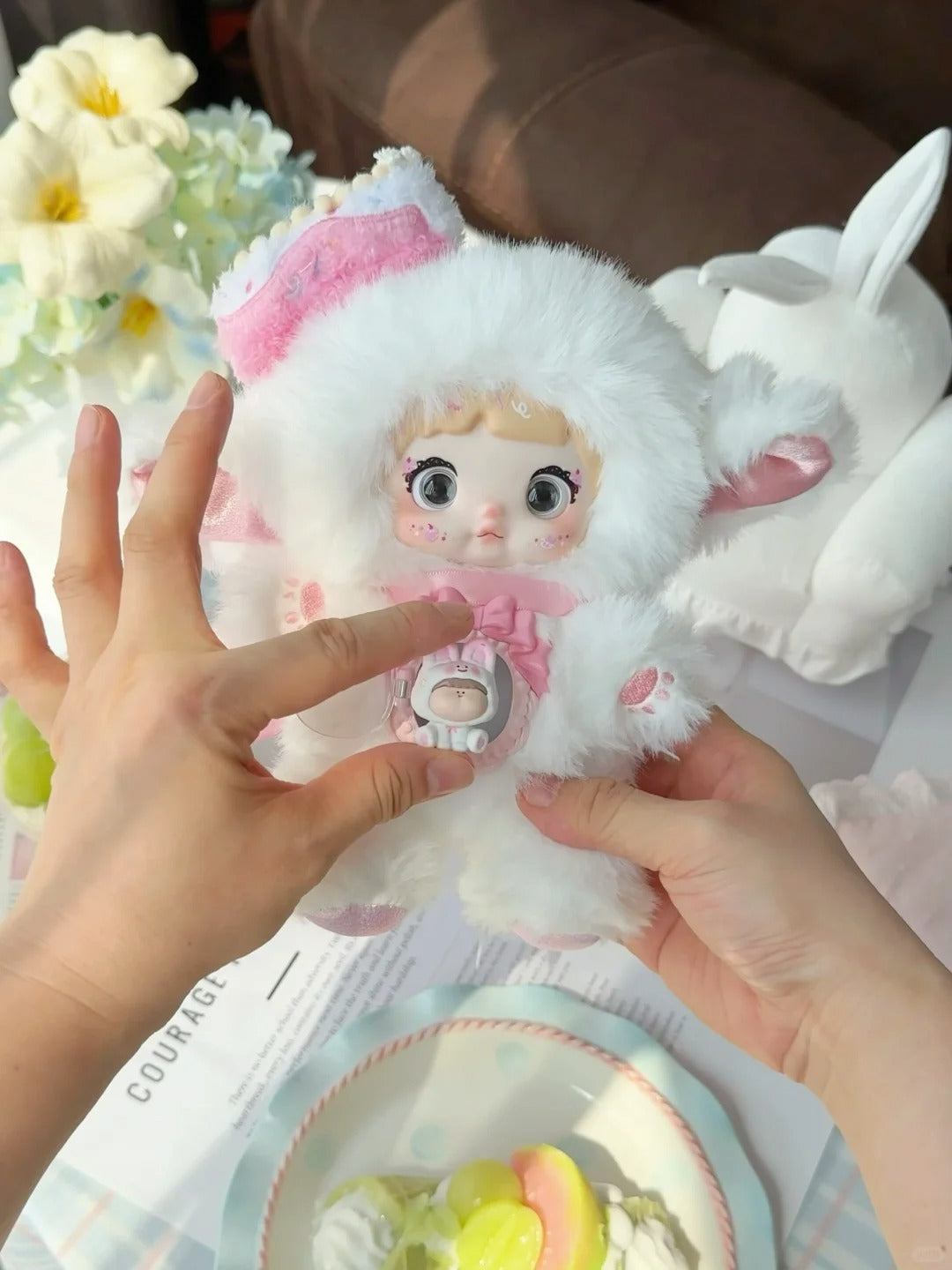 Nommi × Amaryllis "A Bite of Sweetness" Series Blind Box - Romantic Heart-Themed Mystery Plush & Collectible Toy