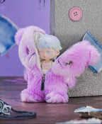 ZERO° Doll Paradise: Rhapsody Series Blind Box - 2-in-1 Vinyl Plush Hybrid Figure with Patched Bear Coat