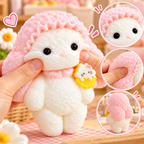 Lop-Eared Bunny Squishy – Food-Grade Silicone Sensory Toy