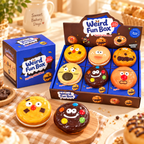 Cute Cartoon Cookie Squishy Mystery Blind Box – Soft Slow Rising Sensory Stress Relief Toy
