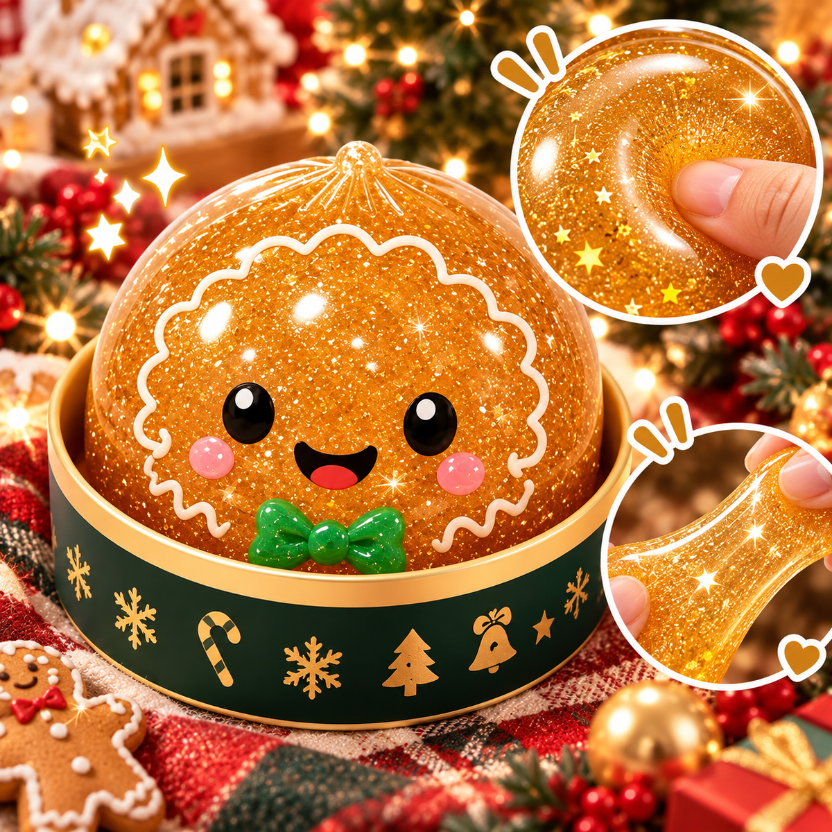 Christmas Squishy Toys – Cute Slow Rising Holiday Stress Relief Gifts