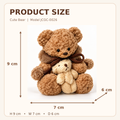 Cute Bear Squishy – Food-Grade Silicone Sensory Toy