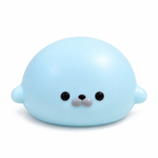 Cute Seal Mochi Squishy – Slow-Rising Sensory Squeeze Toy with Soft Texture and Desk Companion Design