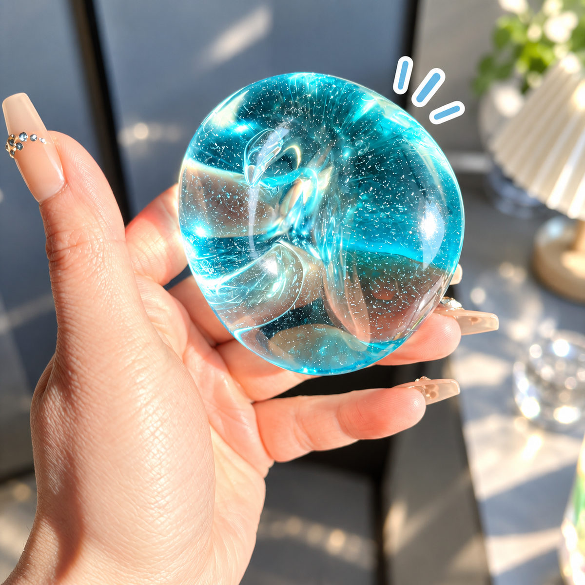 Handmade Squishy Ball – Soft Slow-Rising Sensory Toy