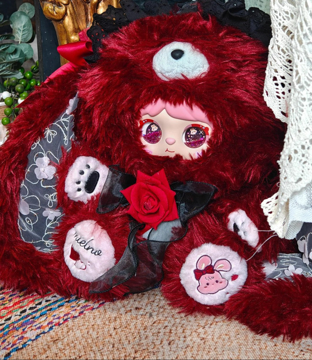 Mielno 800% Meow Rabbit Diary Series Plush Blind Box - Collectible Large Art Toy