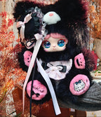 Mielno 800% Meow Rabbit Diary Series Plush Blind Box - Collectible Large Art Toy