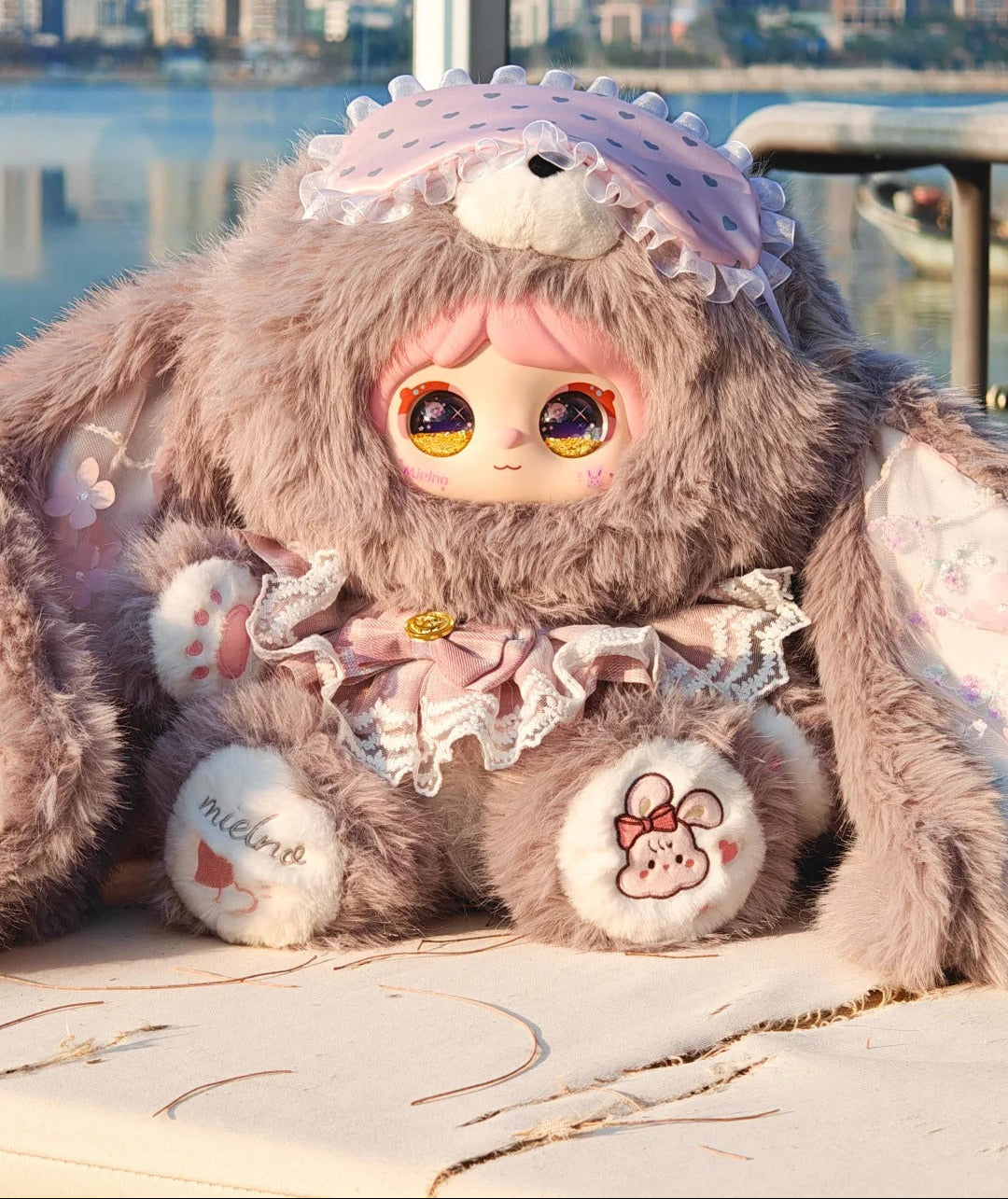 Mielno 800% Meow Rabbit Diary Series Plush Blind Box - Collectible Large Art Toy