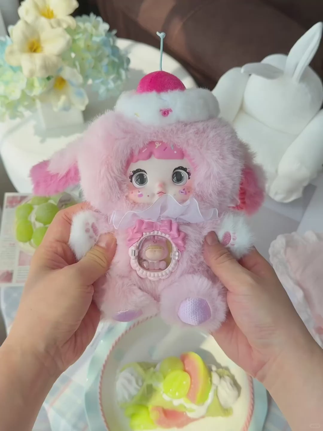 Nommi × Amaryllis "A Bite of Sweetness" Series Blind Box - Romantic Heart-Themed Mystery Plush & Collectible Toy